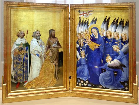  Die Wilton Diptych - Ein Meisterwerk der Miniaturmalerei im späten Mittelalter!